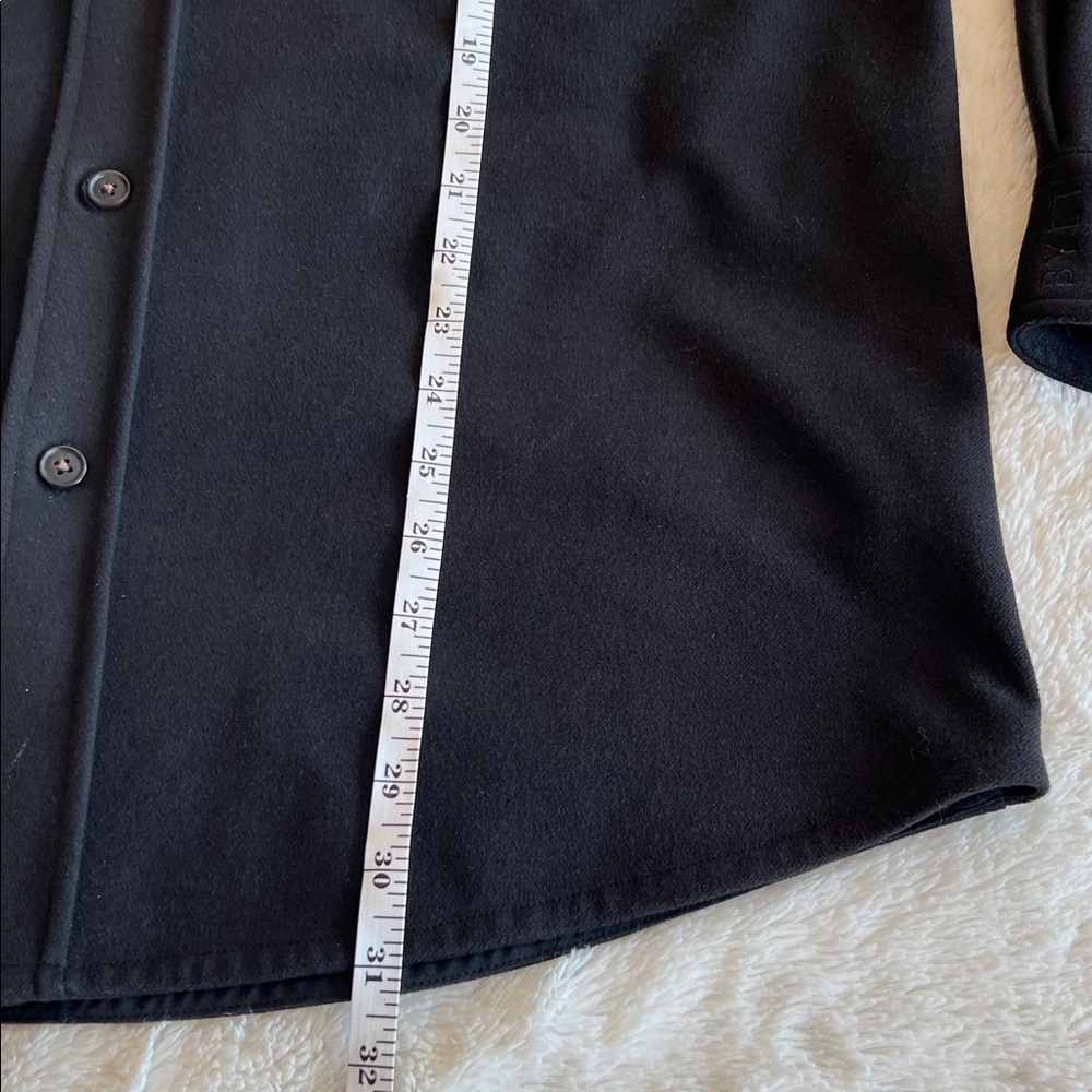 Bylt Premium Basics Coastal Overshirt Shirt Jacket. Black. Size XL - Picture 5 of 10